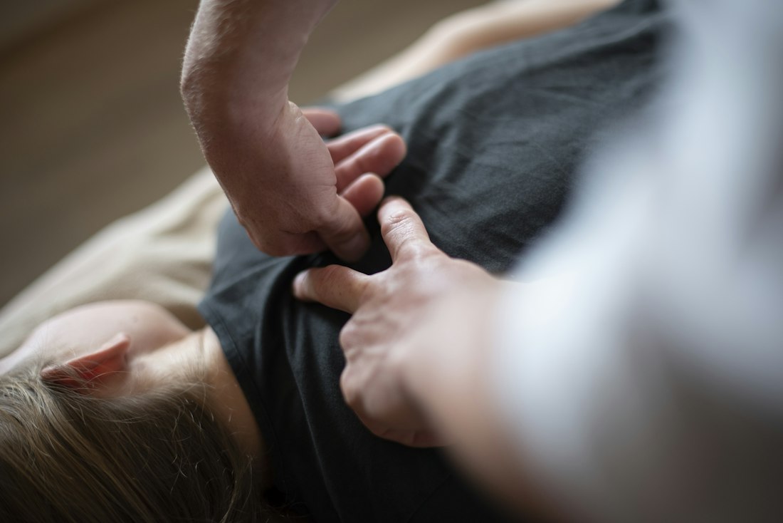 Massagem shiatsu